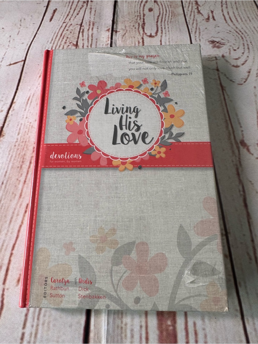 Living His Love Devotions For Women Book Christian Devotional Gift